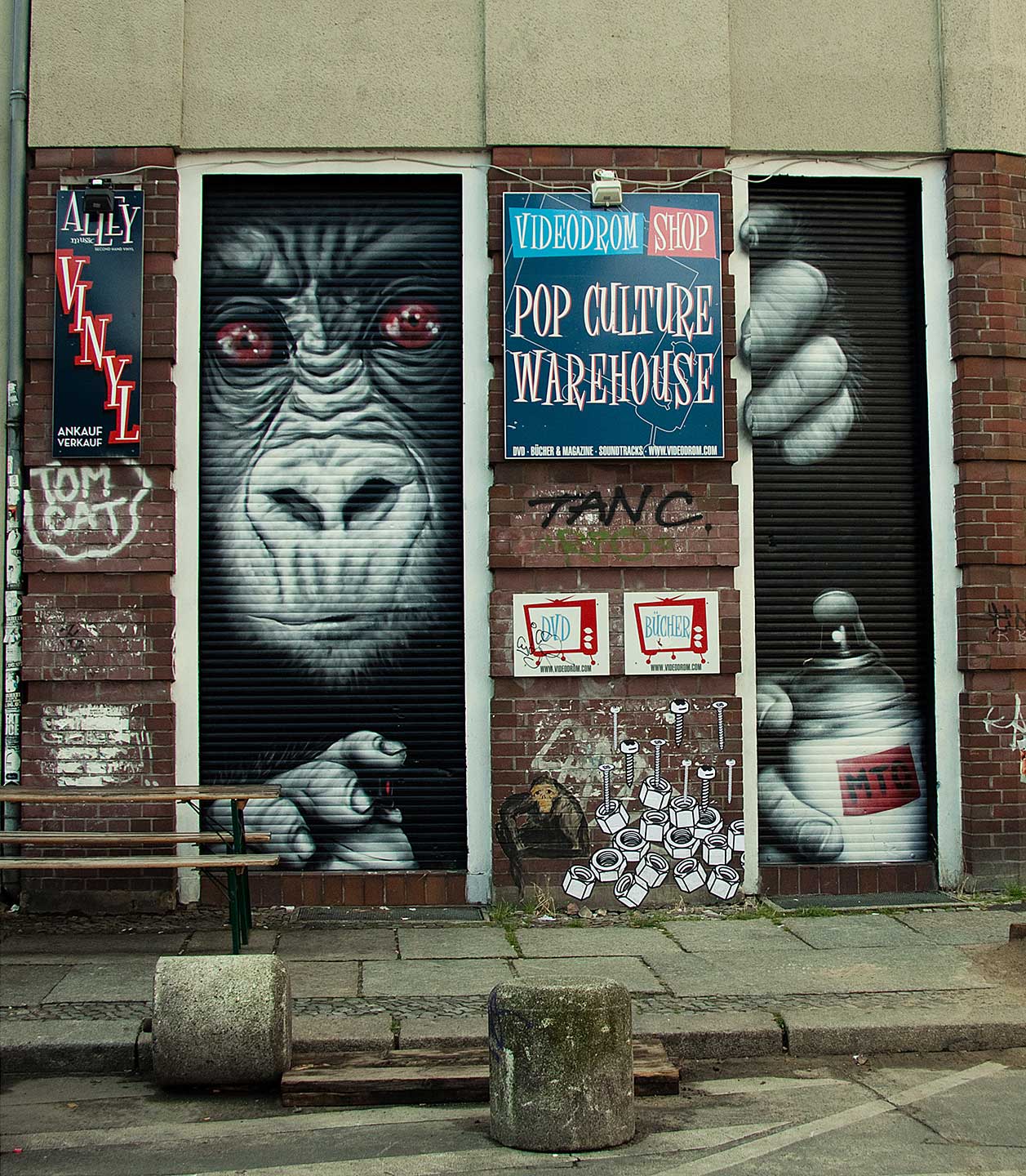 Mural en persiana