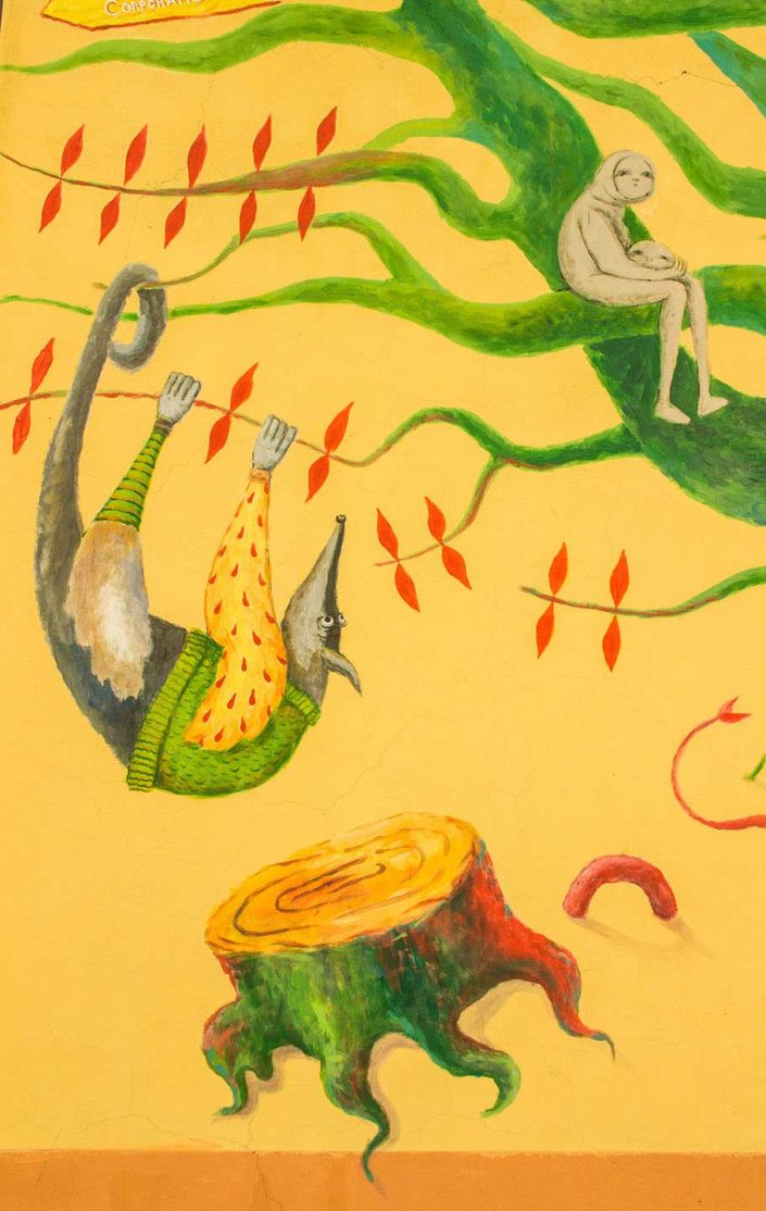 detalle de mural