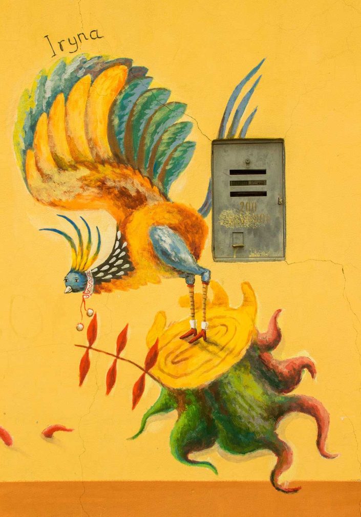 detalle de mural