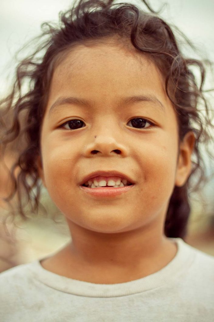 Niña sonriendo