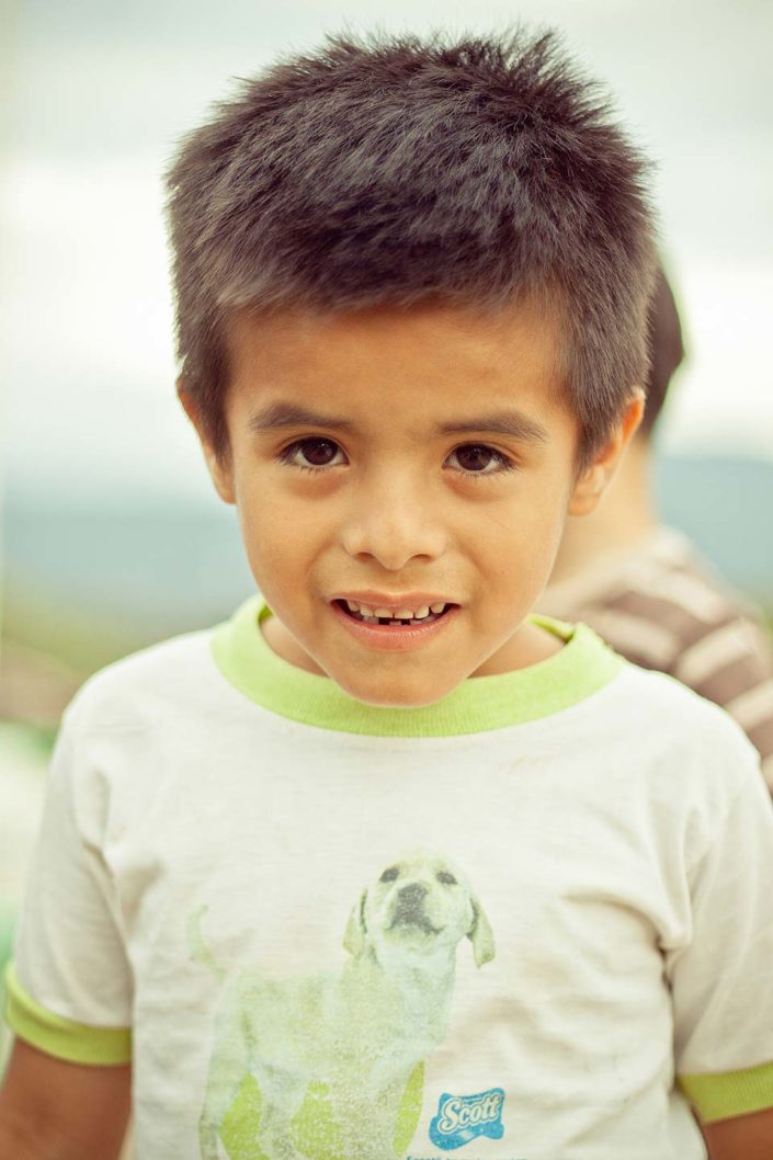 Niño sonriendo
