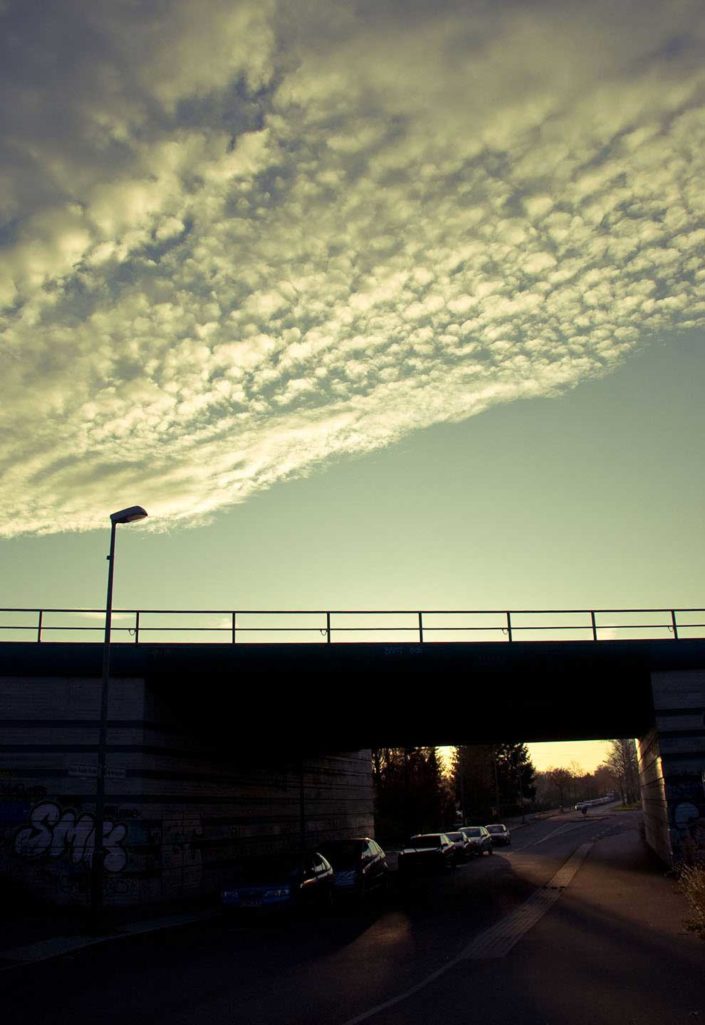 Puente, cielo