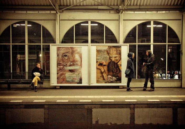 adbusting en metro