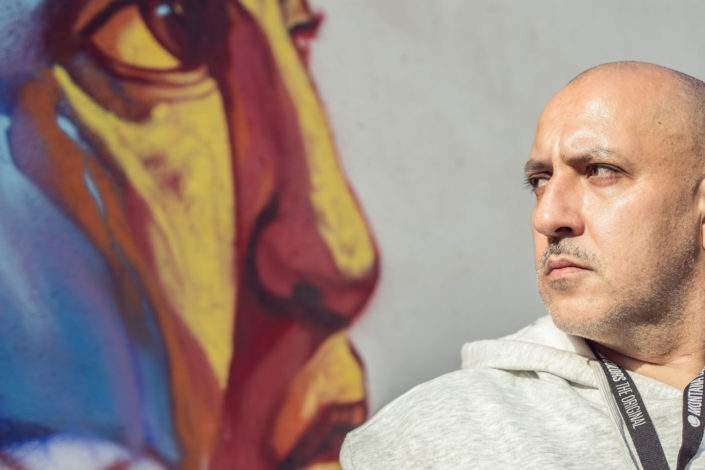 Artista Beto Landsky en el Festival Arte Urbano 23700