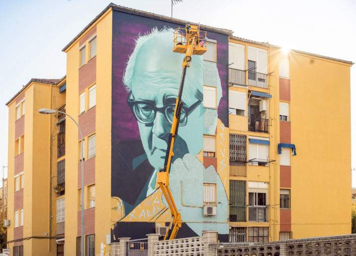 Artista Mon Devane en el Festival Arte Urbano 23700