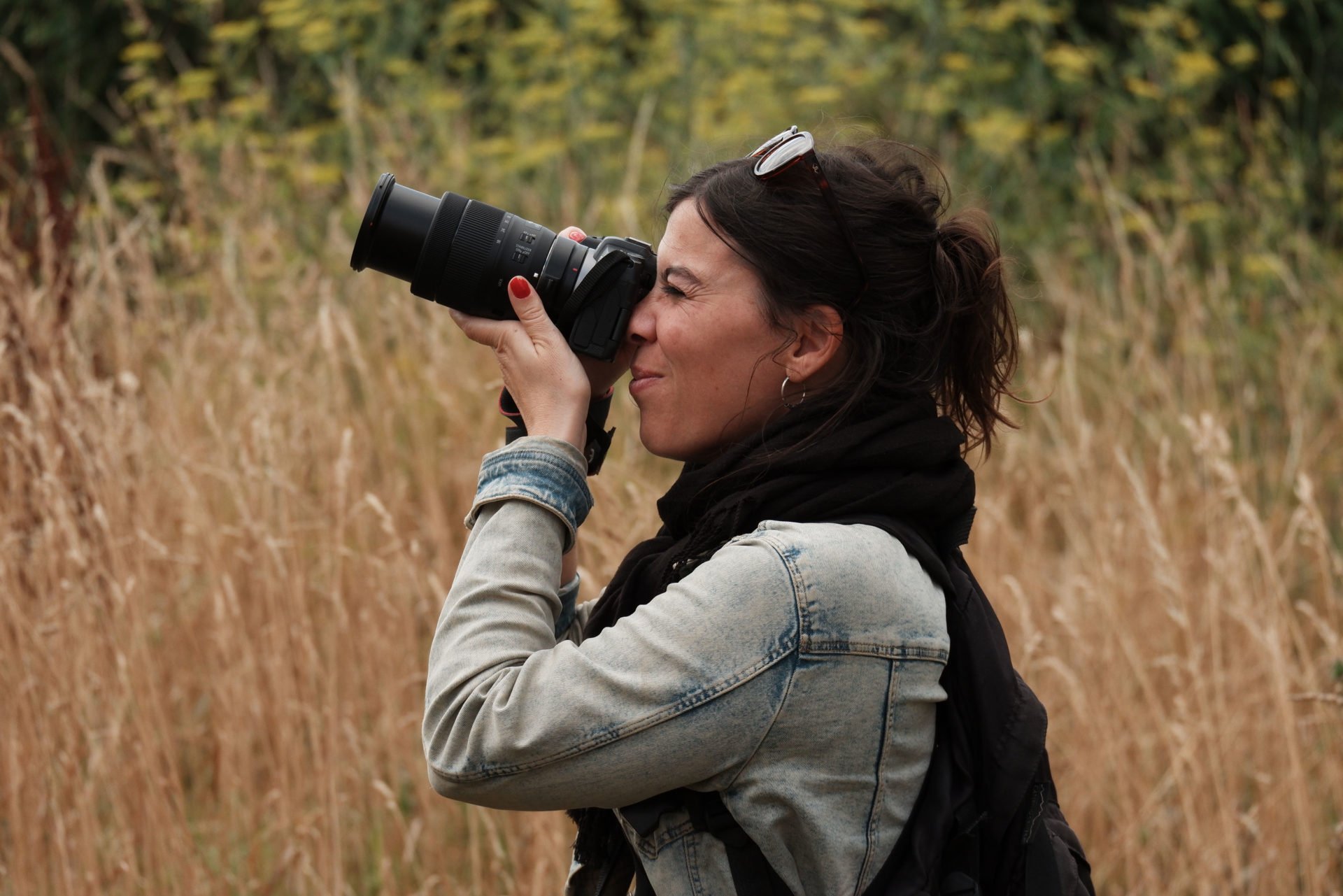 Laura Colomé fotógrafa. Foto de Fer Alcalá.
